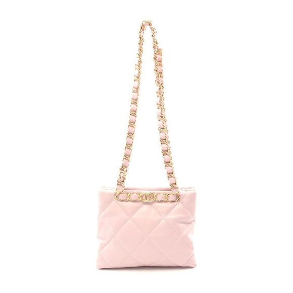 Chanel Matelasse Small Tote Bag Pink - Picture 1 of 6